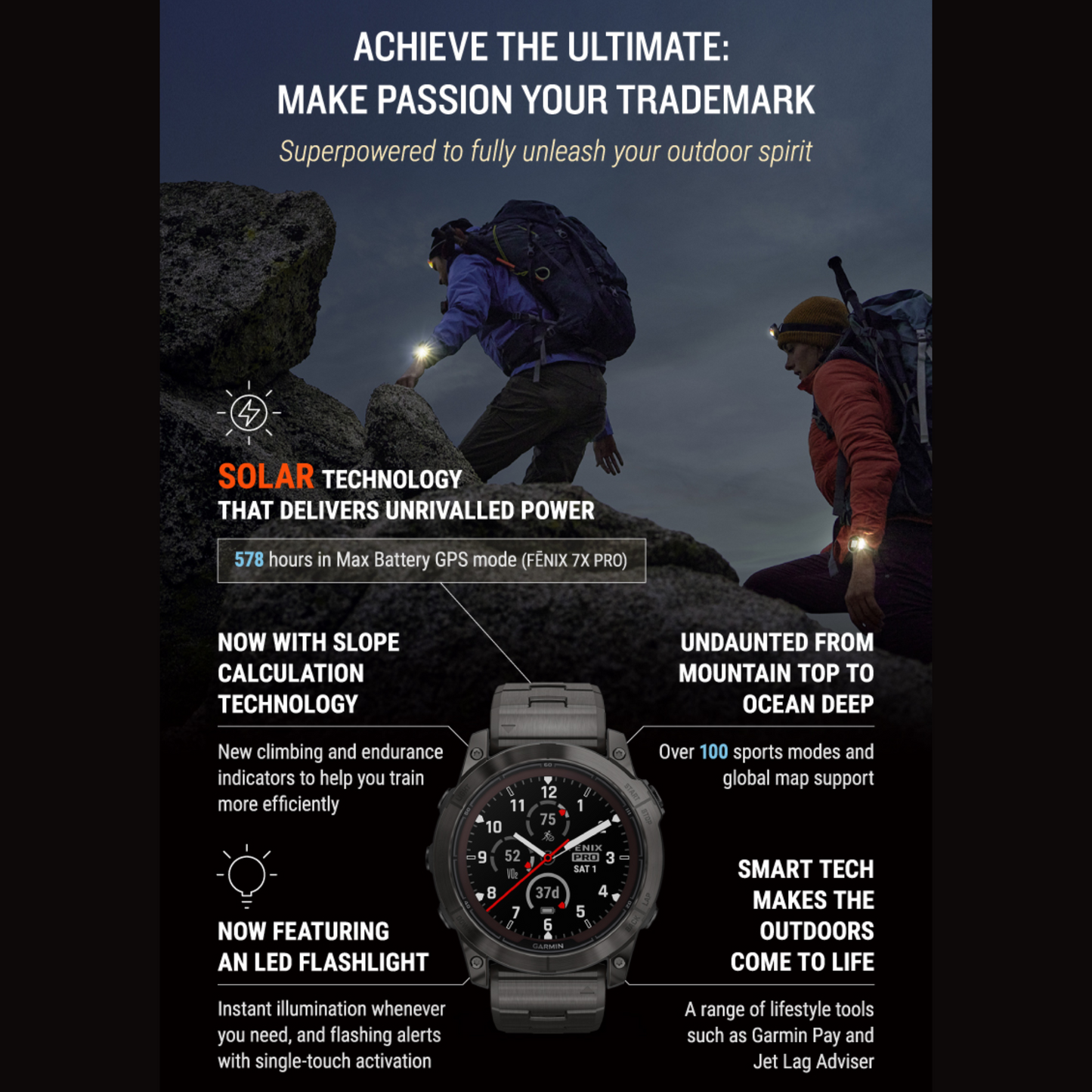 Garmin fēnix 7X Solar