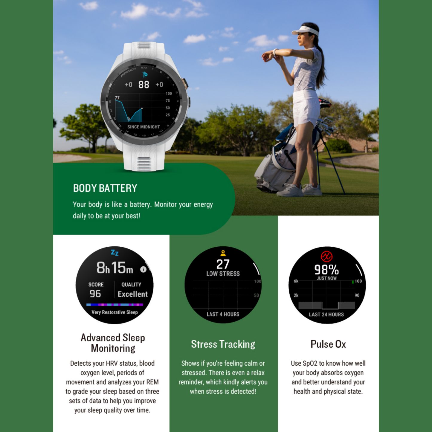 Garmin Approach S70 Golf