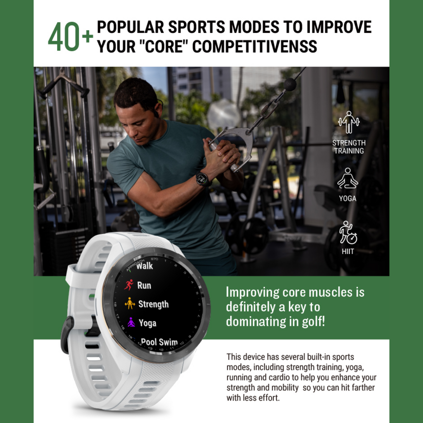 Garmin Approach S70 Golf