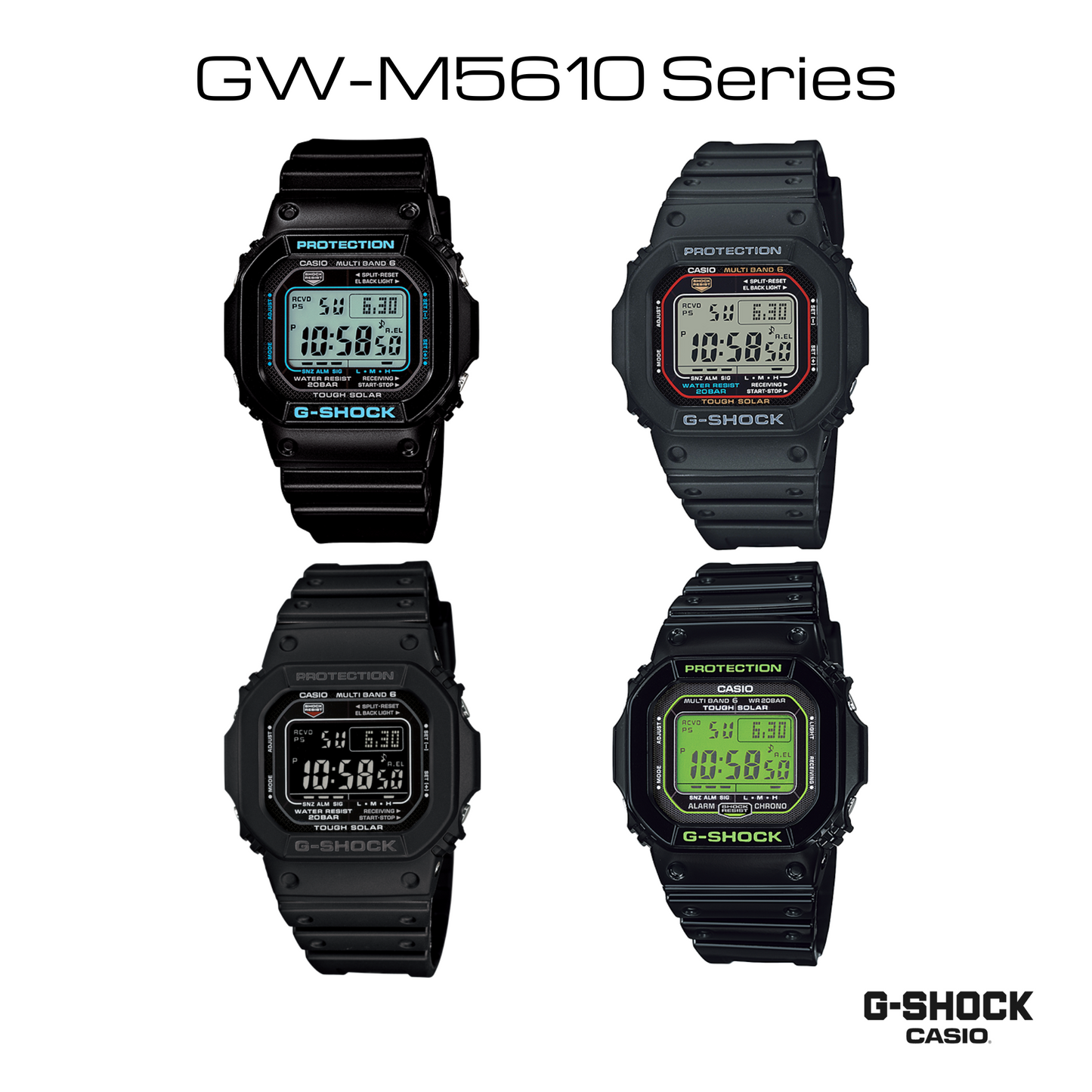 G-Shock GW M5610 Series