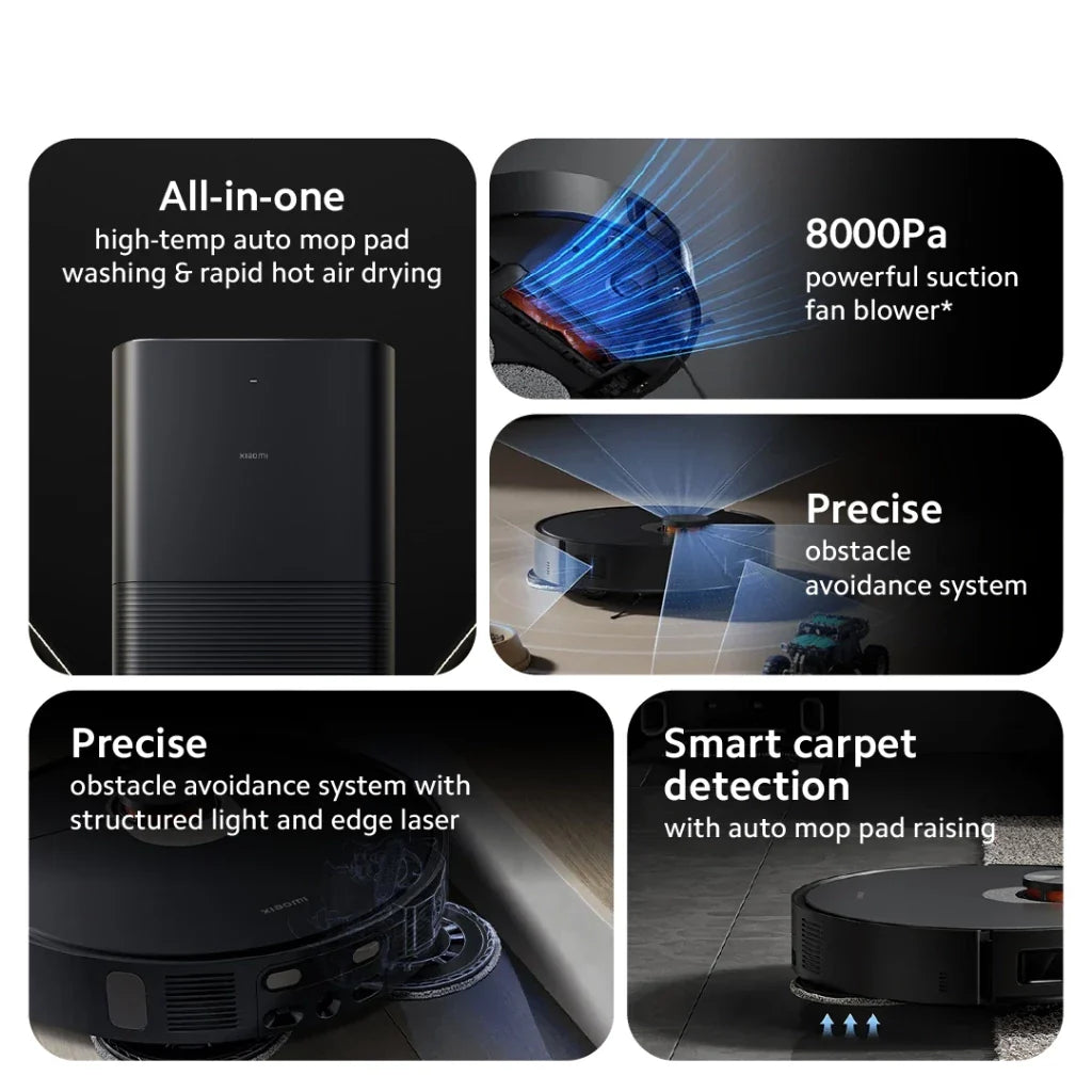 Xiaomi Smart Robot Vacuum X20 | 8000Pa