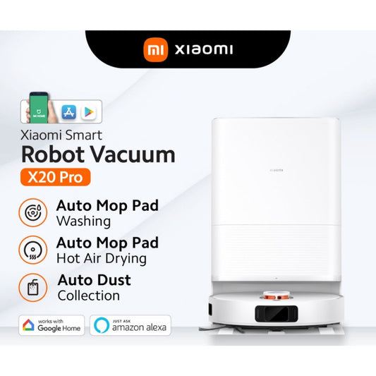 Xiaomi Smart Robot Vacuum X20 Pro | 7000Pa