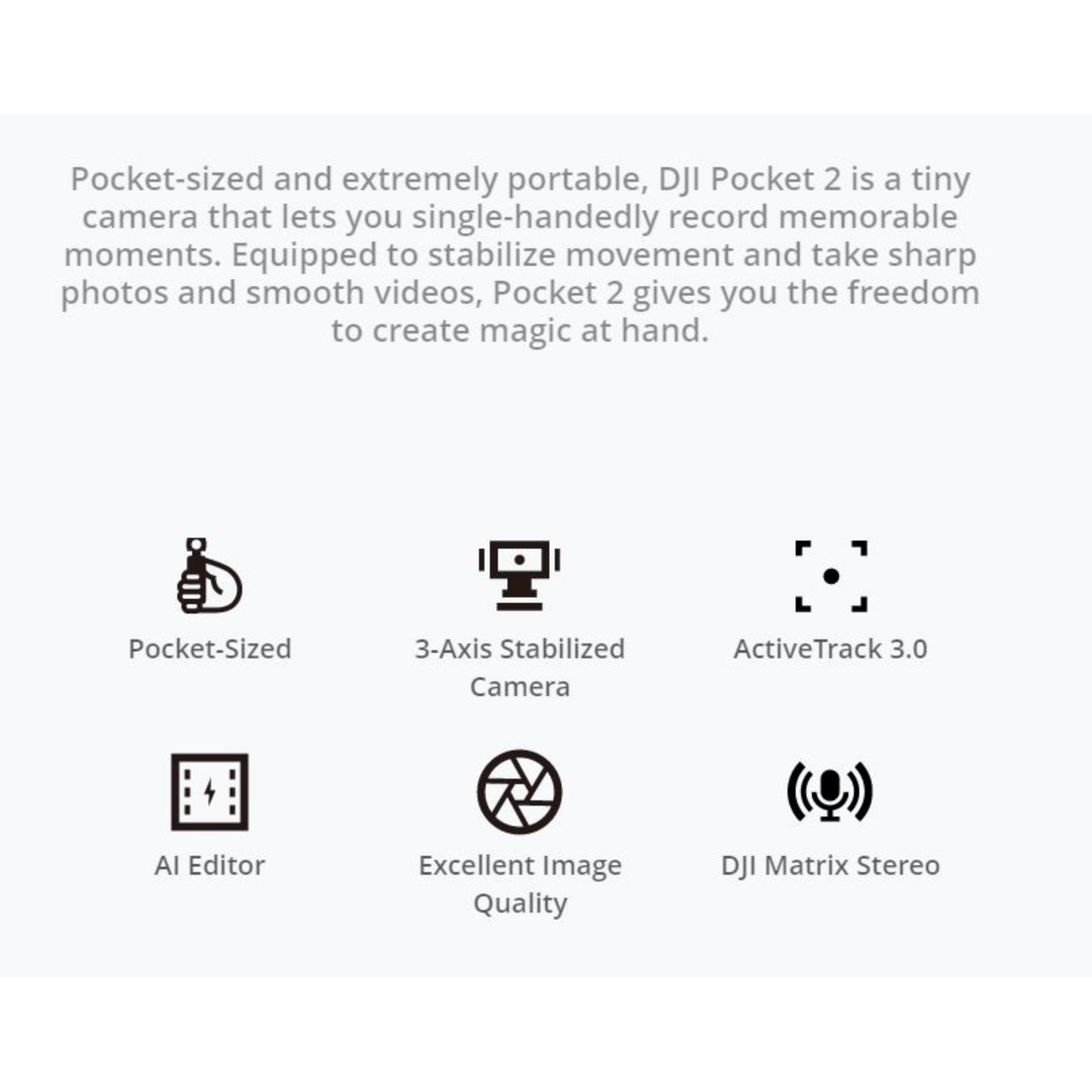 DJI Osmo Pocket 2 Gimbal Creator Combo