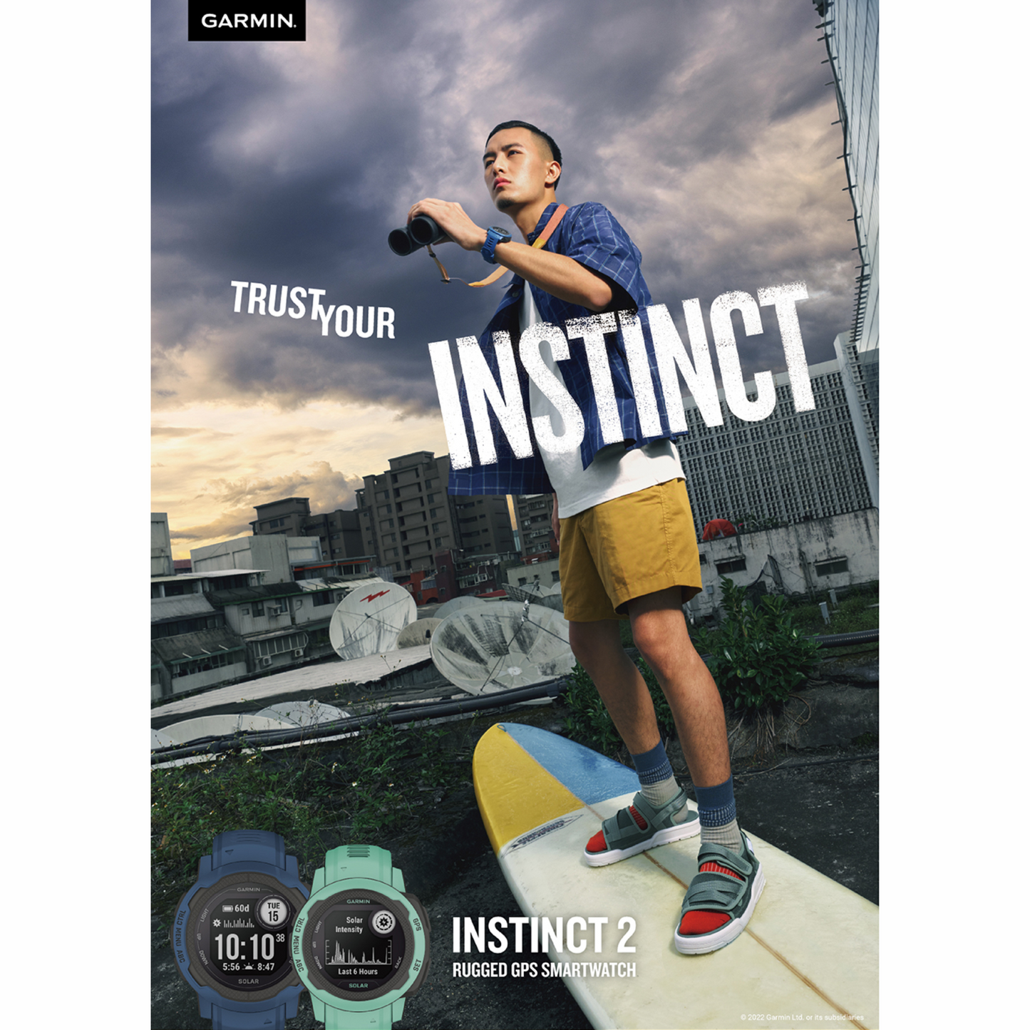 Garmin Instinct 2 Solar - Tactical Edition