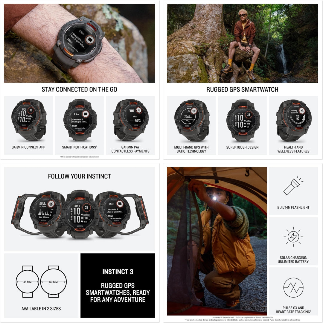 Garmin Instinct 3 AMOLED