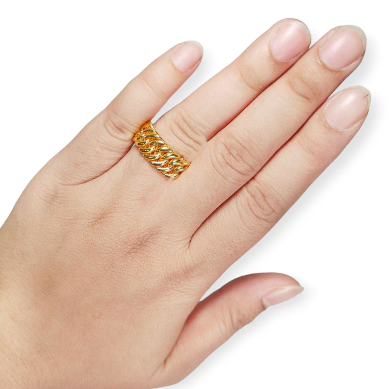 Cincin Emas Kait Polish Adra 0.8 gram