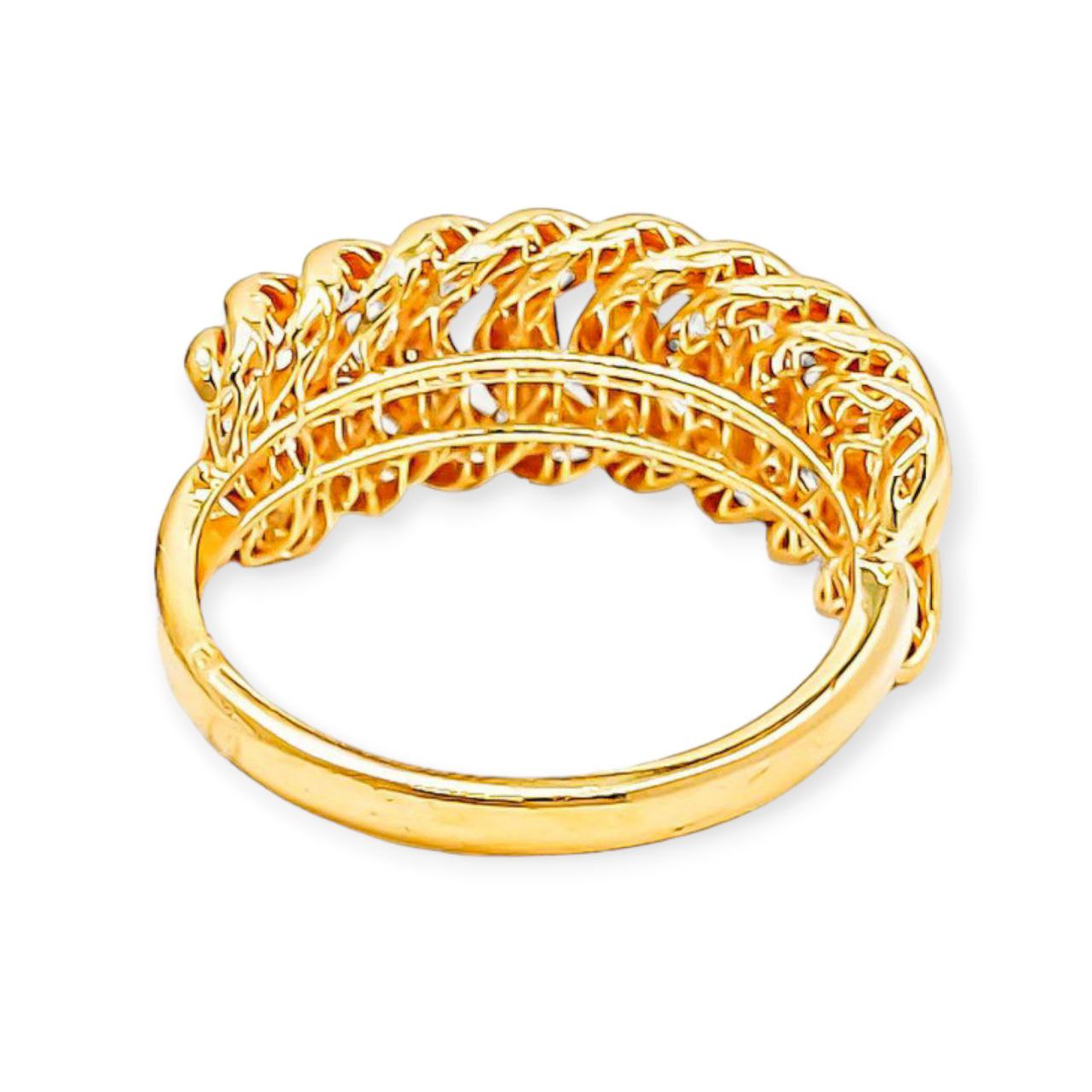 Cincin Emas Kait Polish Adra 0.8 gram