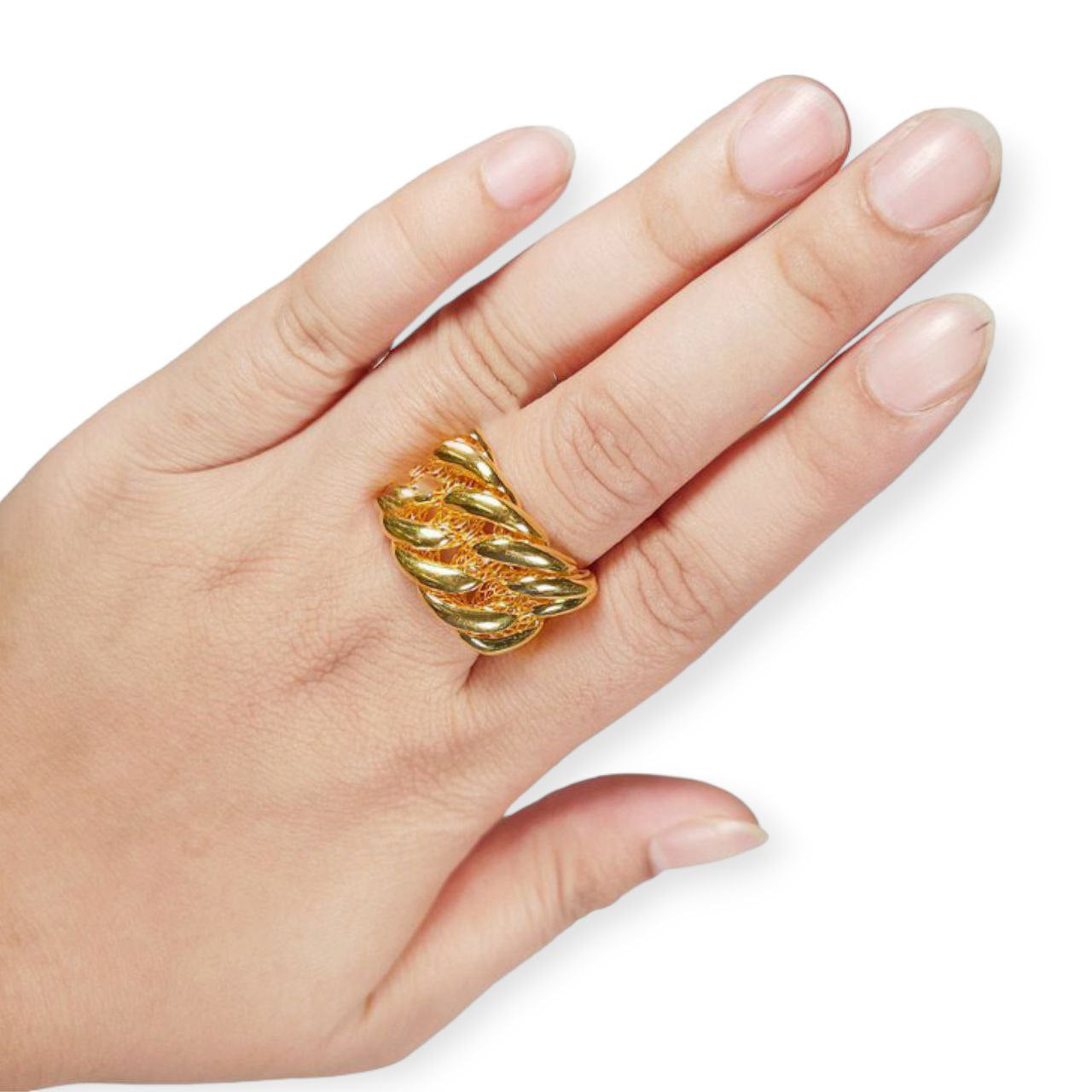 Cincin Emas Kait Polish Adra 1.6 gram
