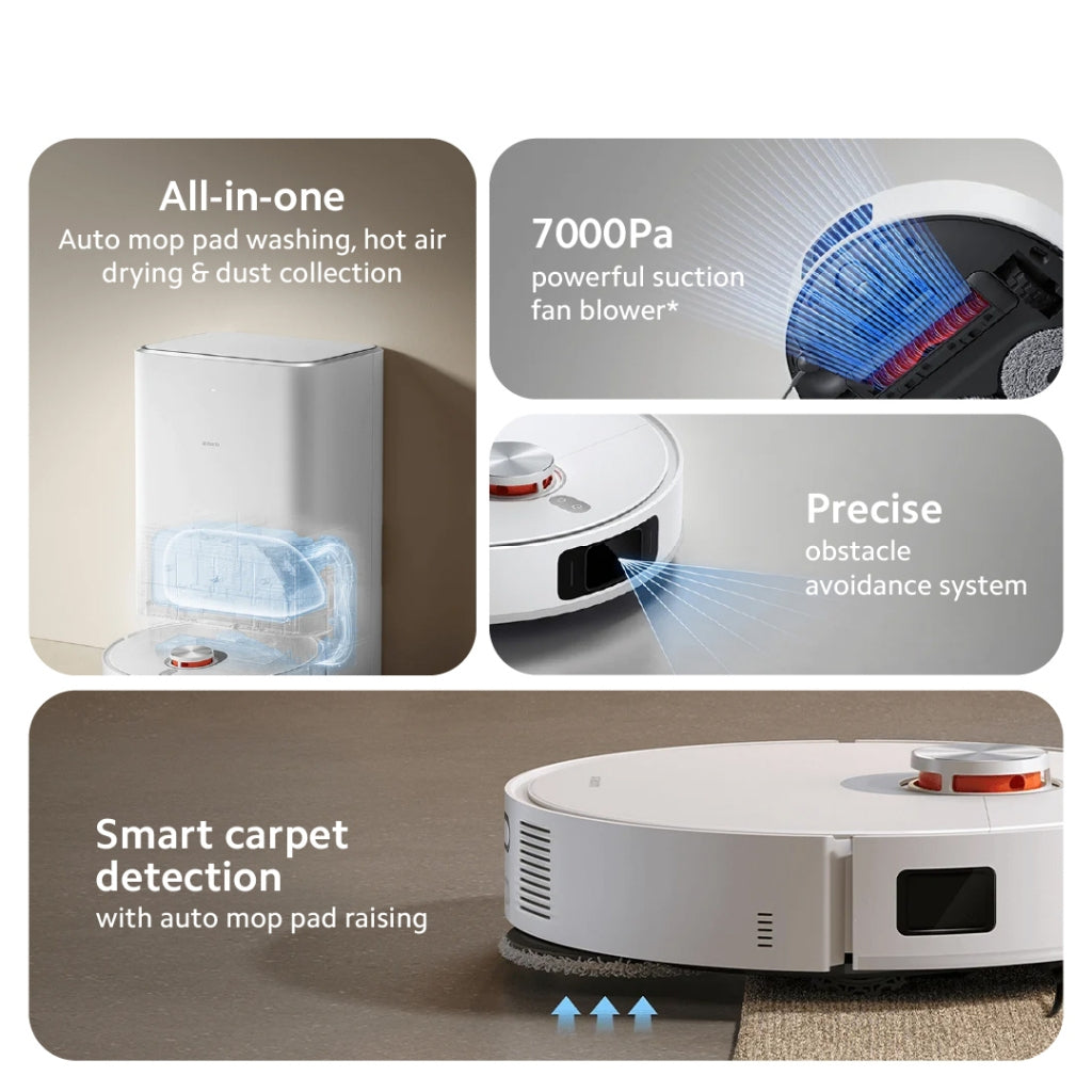 Xiaomi Smart Robot Vacuum X20 Pro | 7000Pa