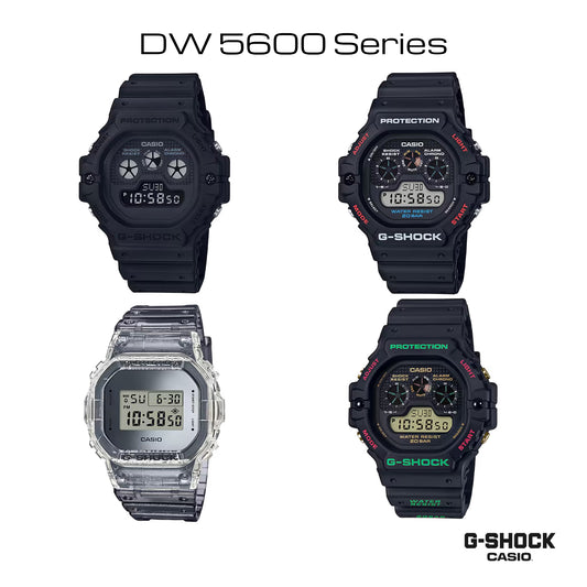 G-Shock DW 5600 & DW 5900 Series