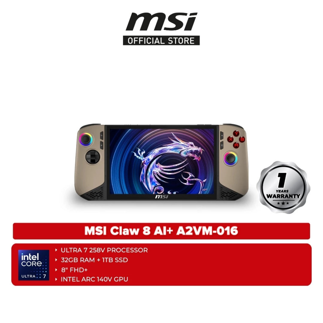 MSI Claw 8 AI+ (2024)