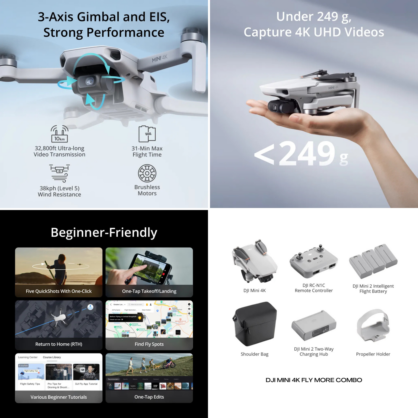 DJI Mini 4K Fly More Combo