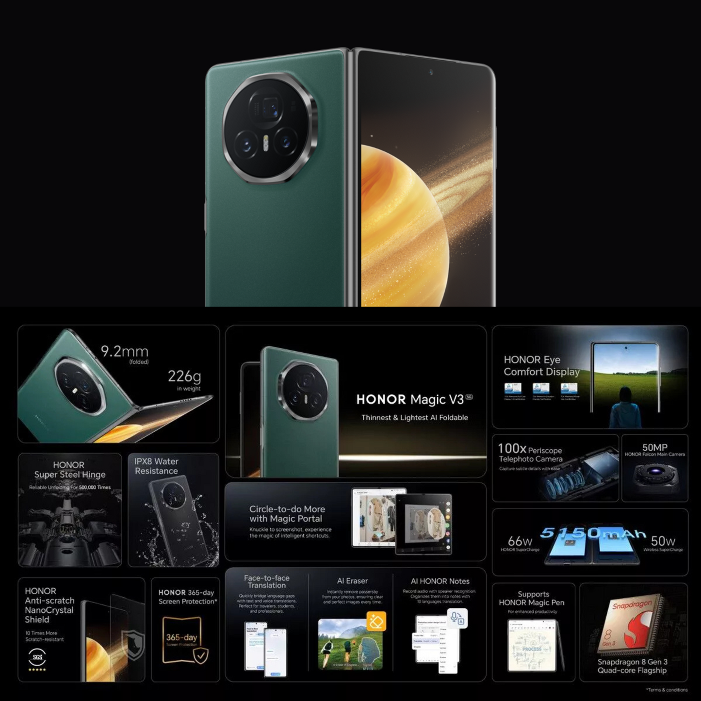 HONOR Magic V3