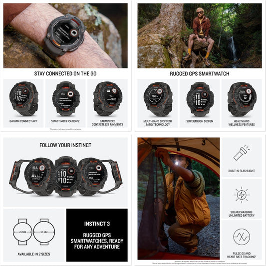 Garmin Instinct 3 AMOLED