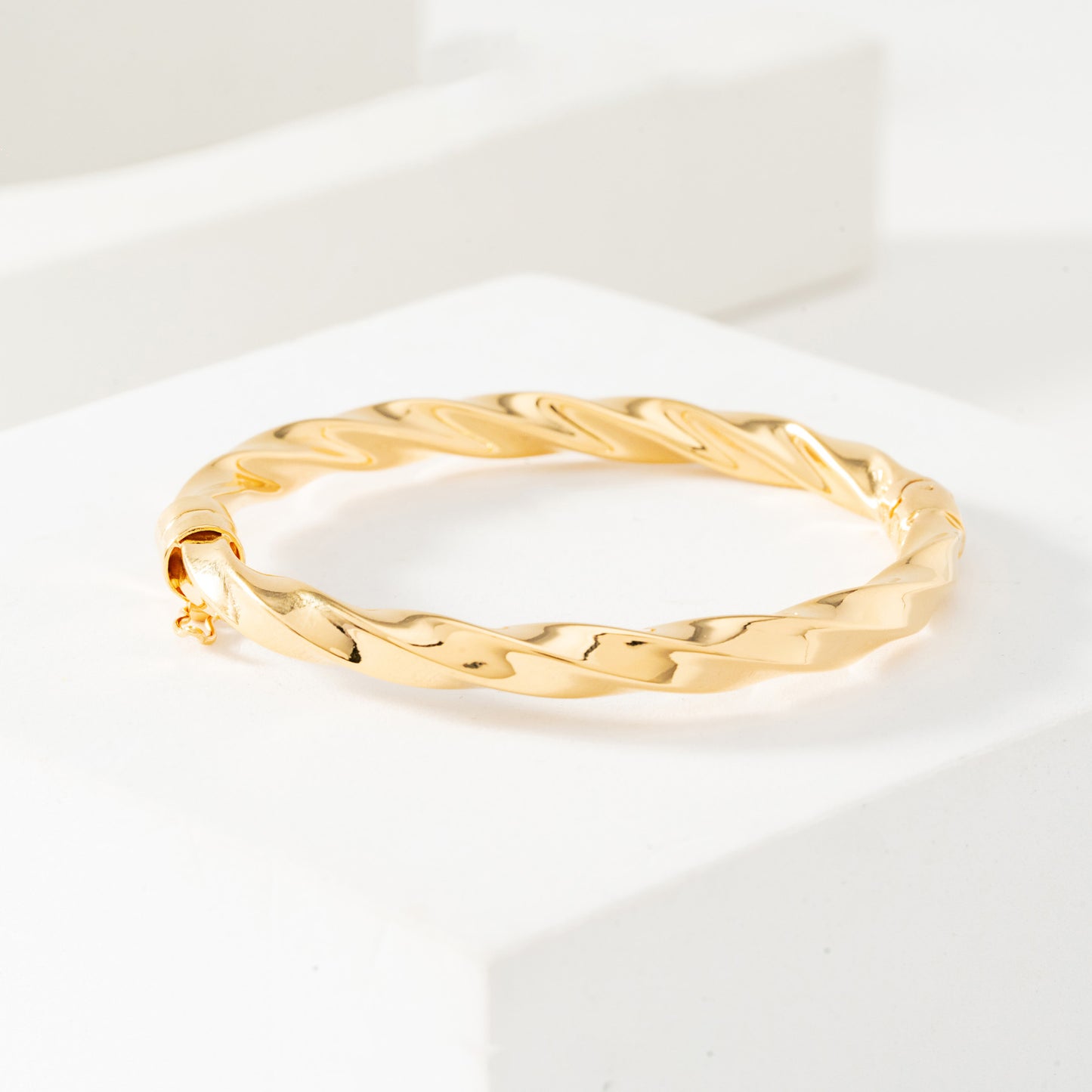 Gelang Eva Spiral Full Gold
