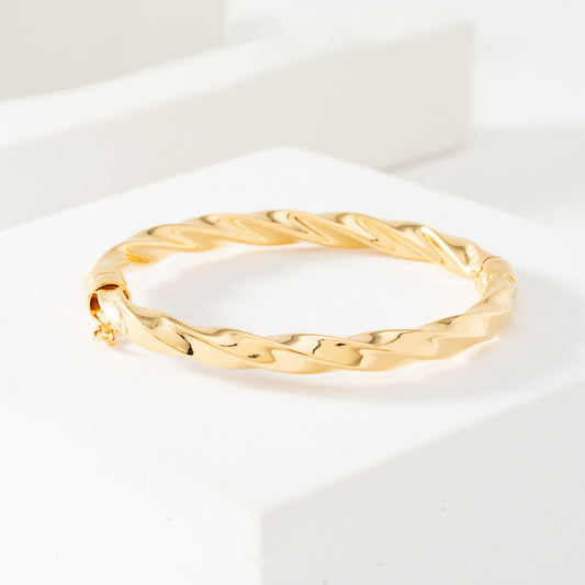 Gelang Eva Spiral Full Gold