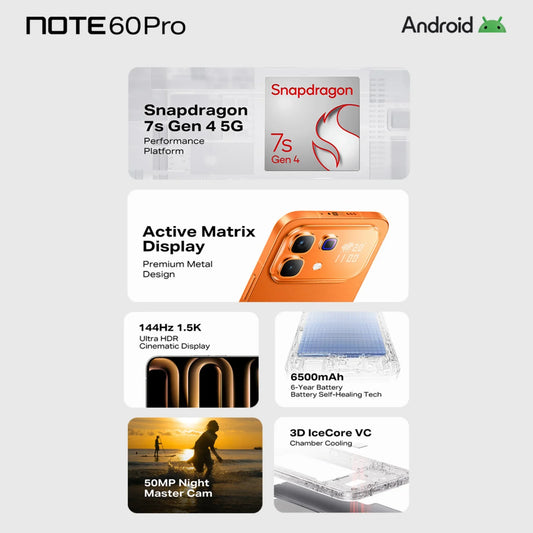 Infinix NOTE 60 Pro 5G